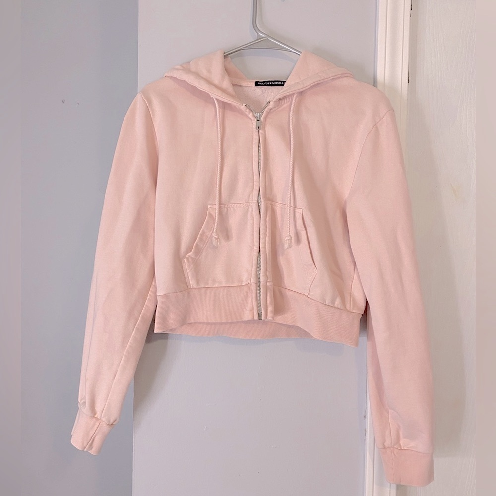 Brandy Melville zip up hoodie